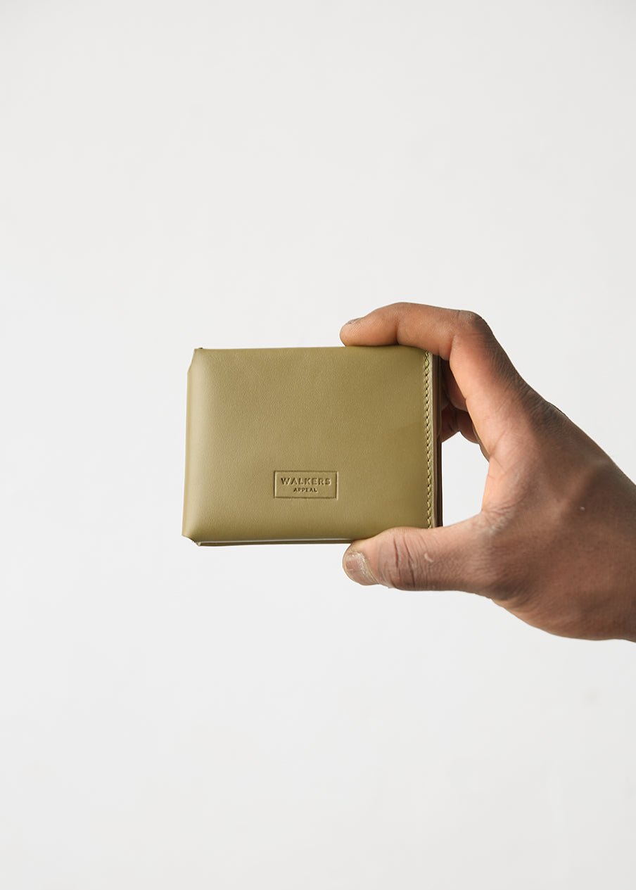 JOLINE GREEN LEATHER WALLET