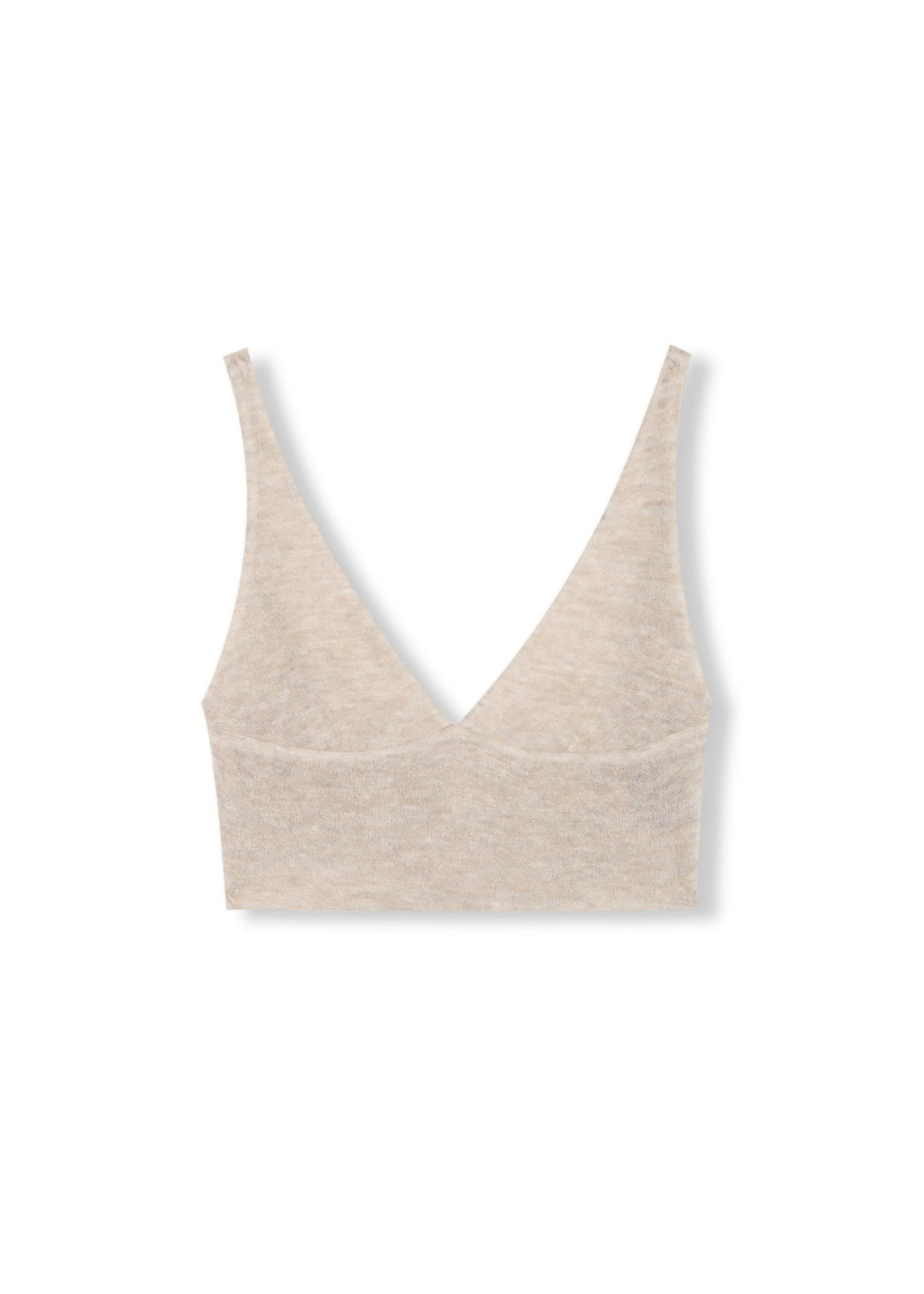 BEIGE ALPACA TOP