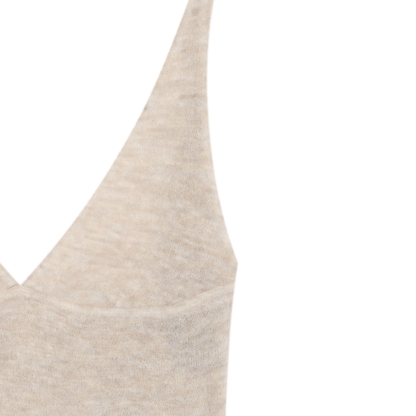 BEIGE ALPACA TOP