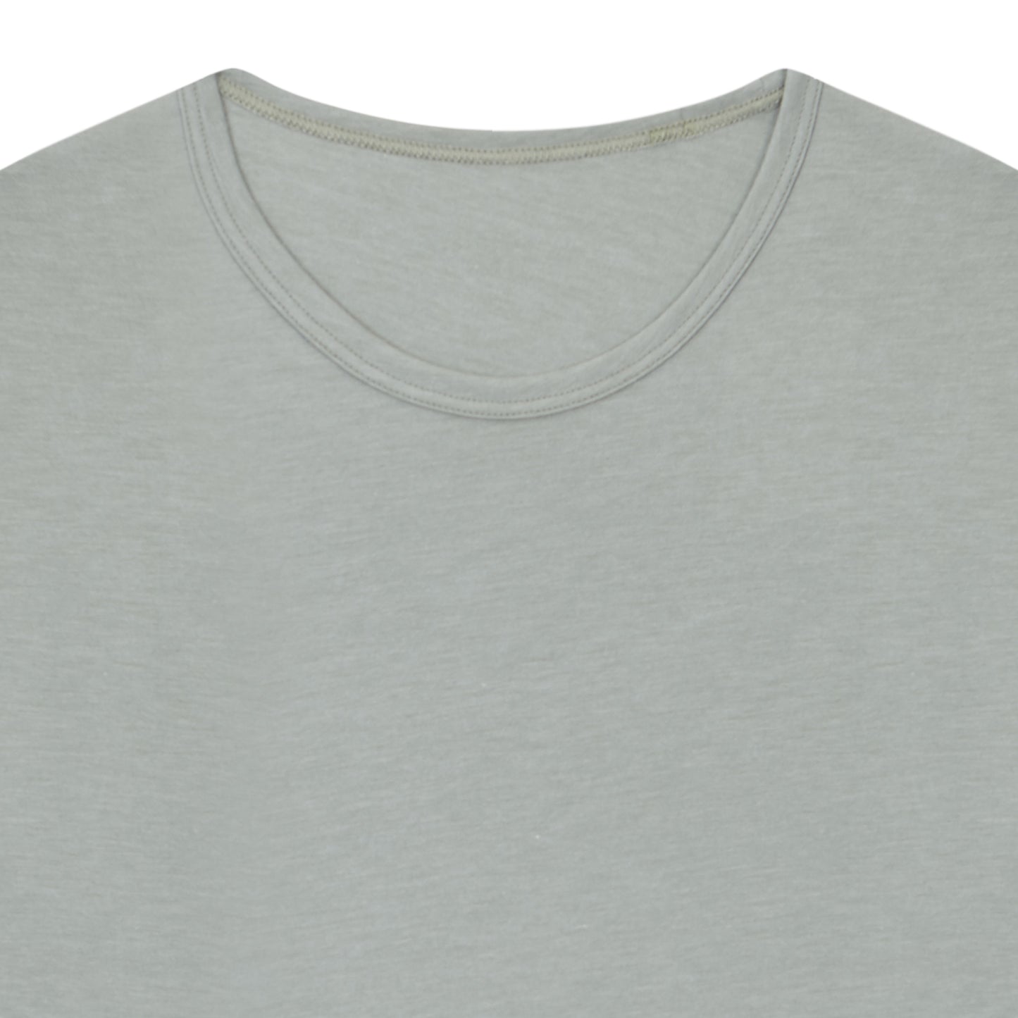 SIGNATURE GREEN COTTON T-SHIRT