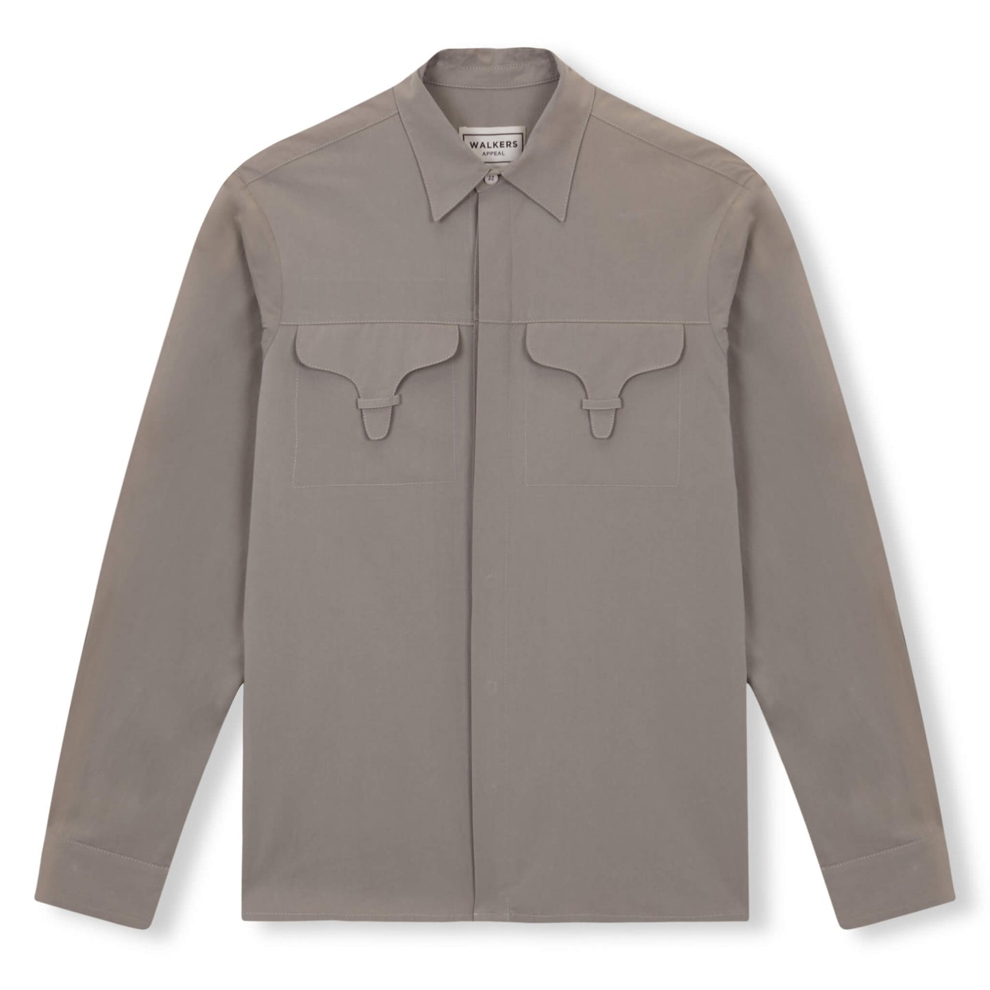 DUST BEIGE COTTON SHIRT