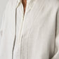 MARTINIQUE ZIP LINEN BOMBER JACKET