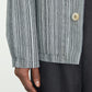 OAK STRIPED COTTON OVERSHIRT