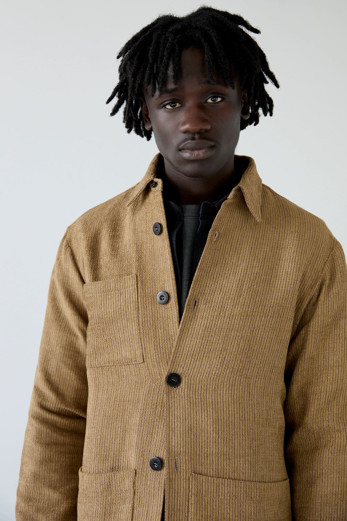 OAK BROWN CORDUROY COTTON JACKET