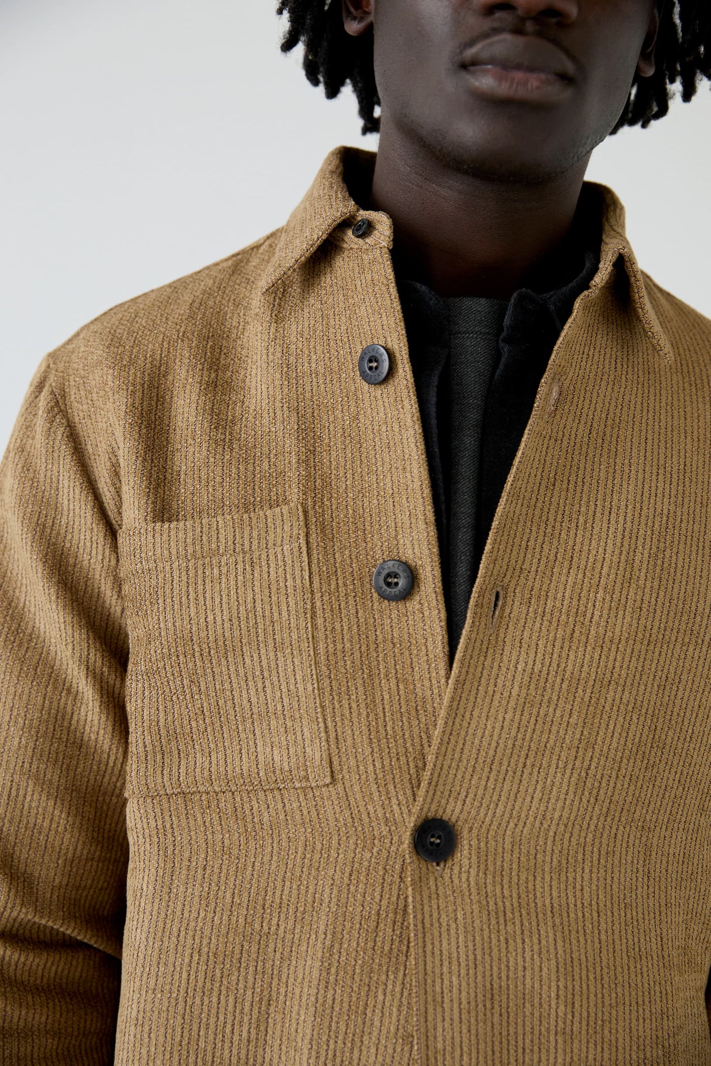 OAK BROWN CORDUROY COTTON JACKET