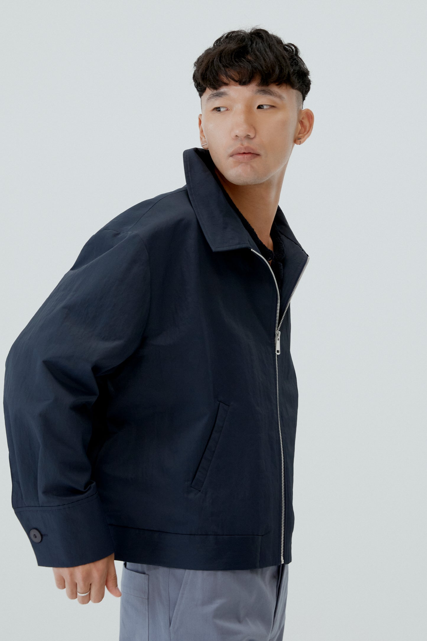 AURI NYLON BOMBER JACKET