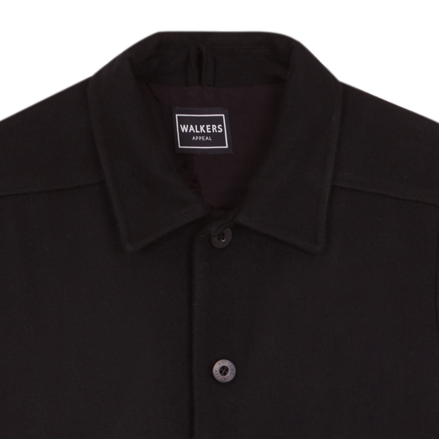MEMPHIS BLACK WOOL JACKET