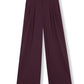 TROPICAL PURPLE WOOL PANTS