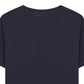 SIGNATURE DARK BLUE COTTON T-SHIRT