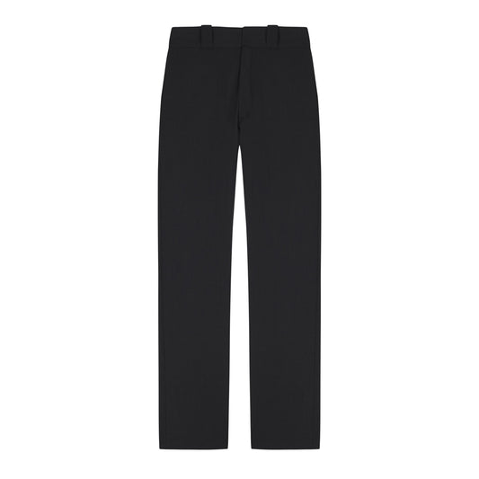 GROTTA POLYESTER WOOL TROUSERS