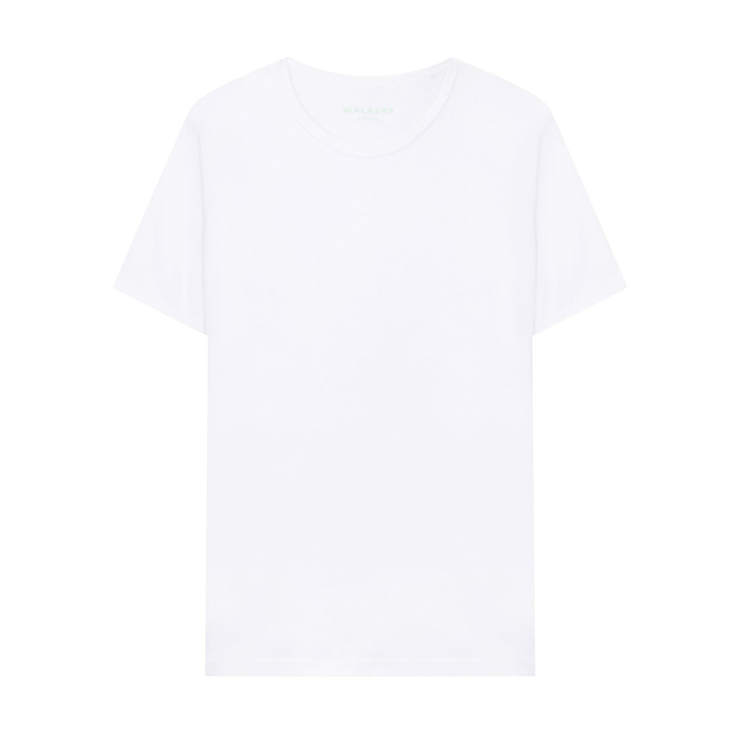 SIGNATURE WHITE COTTON T-SHIRT