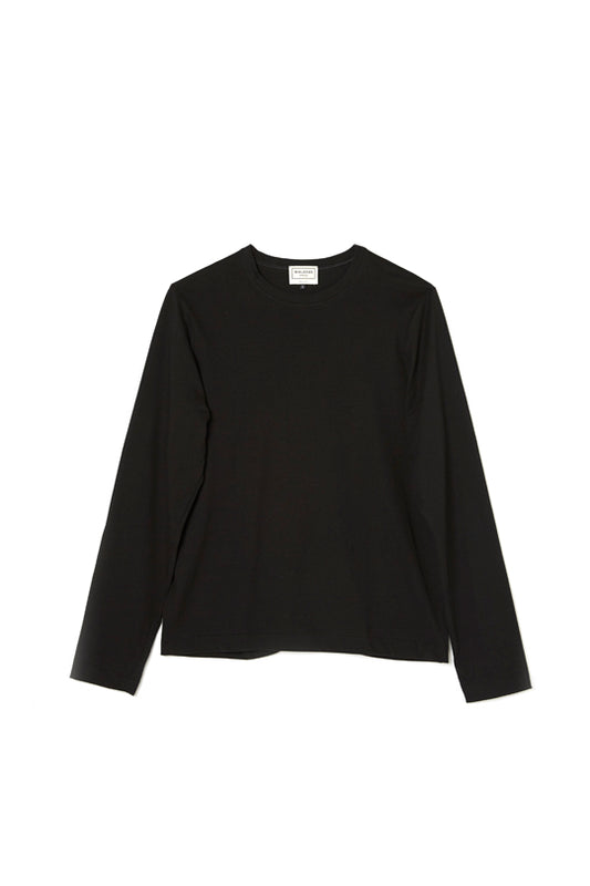 BARNES BLACK COTTON T-SHIRT