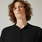 BIG SUR BLACK ORGANIC COTTON POLO SHIRT